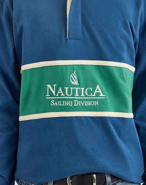 NAUTICA БЛУЗА ПОЛО MM Errol Rugby Shirt
