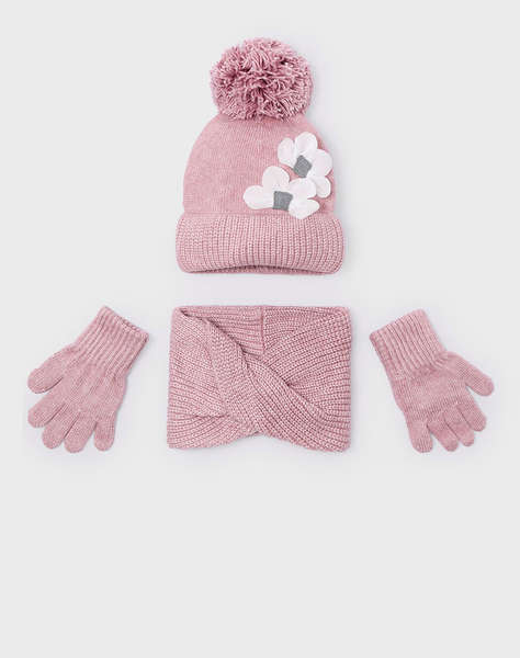 MAYORAL FLOWER HAT SET