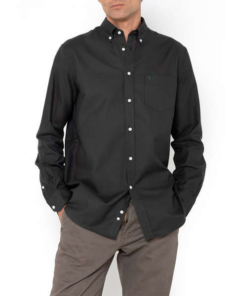 THE BOSTONIANS РИЗА TWILL REGULAR FIT Plain TWILL Button-down Regular FIT