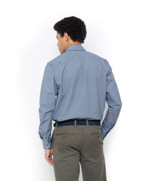 THE BOSTONIANS РИЗА CHARLES ПОПЛИН CUSTOM FIT Patterned POPLIN Semi-rex Custom FIT