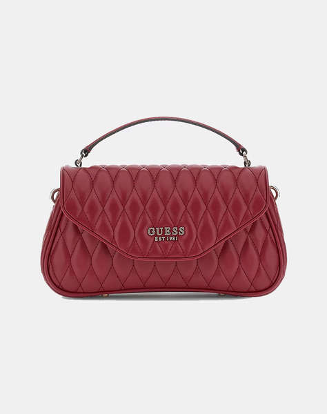 GUESS VALLA TOP HANDLE FLAP WOMEN''S BAG