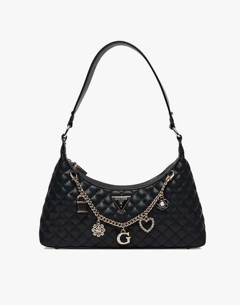 GUESS EVERLEE TOP ZIP SHOULDER BAG WOMEN''S BAG