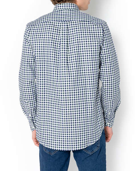 THE BOSTONIANS РИЗА MAVERICK TWILL REGULAR FIT MedCheck TWILL Button-down Regular FIT
