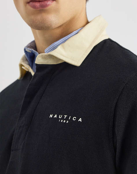 NAUTICA БЛУЗА ПОЛО MM Wave Rugby Shirt