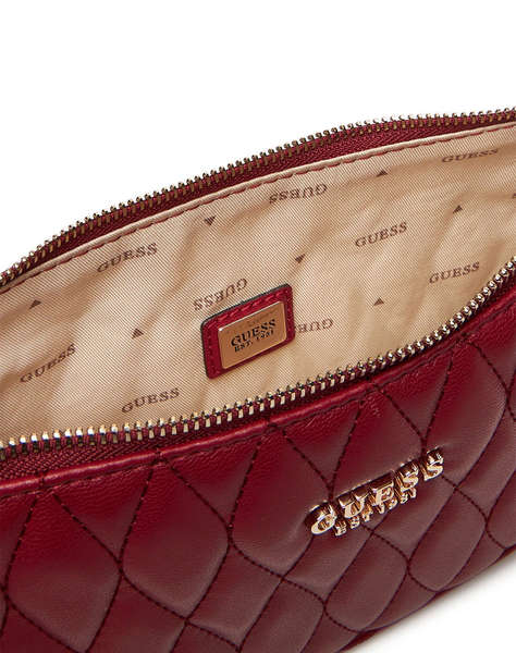 GUESS VALLA MINI TOP ZIP SHLDR BAG WOMEN''S BAG