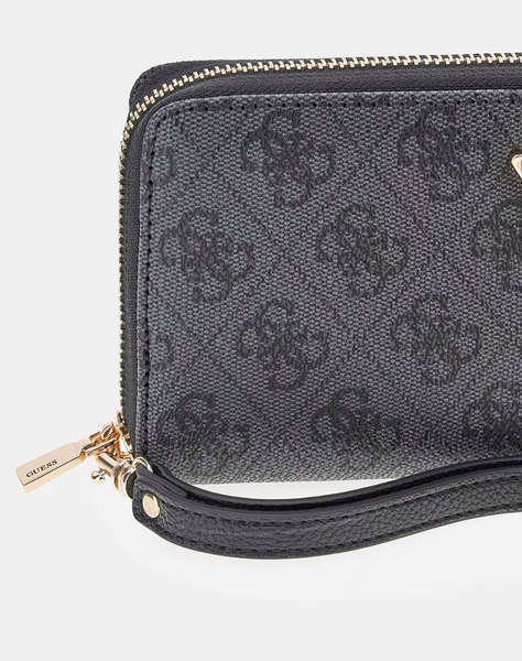 GUESS LAUREL II SLG LARGE ZIP AROUND ДАМСКИ ПОРТФЕЙЛ (Размери: 20.5 x 10 x 2.5см.)