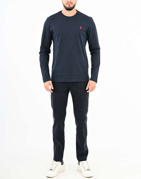 US POLO ASSN WILL 000398 EH03 BASIC T SHIRT LS МЪЖКА БЛУЗА