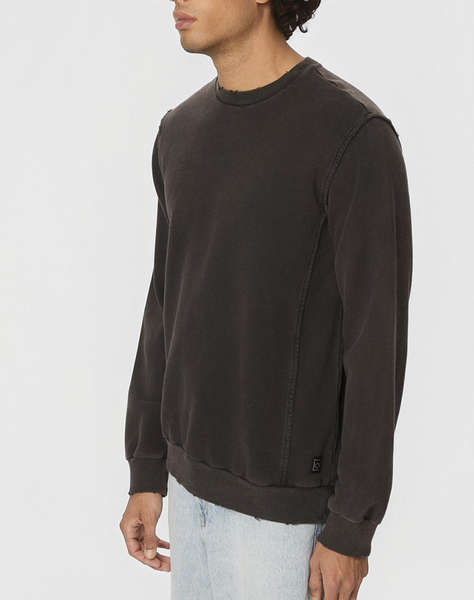 DIRTY LAUNDRY REGULAR CREWNECK WITH DESTROYS