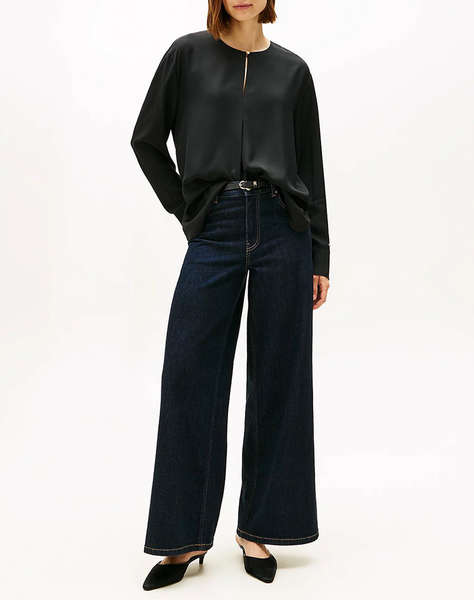 TOMMY HILFIGER SOFT VIS LS RELAXED BLOUSE