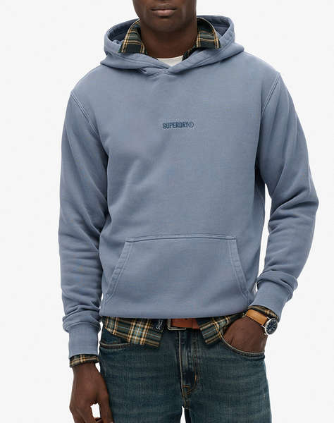 SUPERDRY D1 SDSW MICRO LOGO HOOD МЪЖКИ СУИТШЪРТ