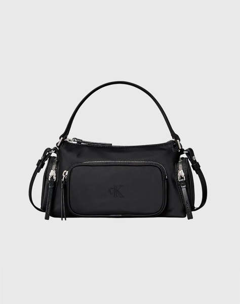 CALVIN KLEIN POCKET NYLON BAG W/ STRAP