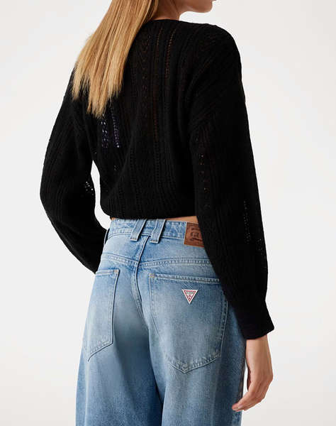 GUESS LS VN OVERLAPPED IZABELLA SWTR ПЛЕТЕНИ ДАМСКИ ДРЕХИ