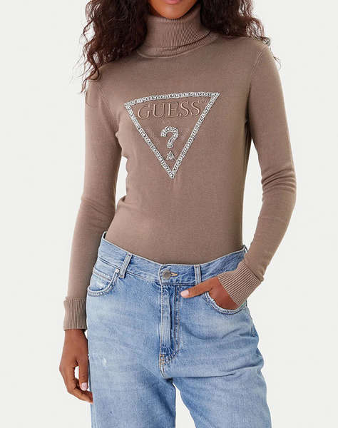 GUESS LS TN MELANIE TRIANGLE LOGO SW ПЛЕТЕНИ ДАМСКИ ДРЕХИ