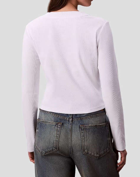 CALVIN KLEIN A- LS MONOGRAM BABY TEE