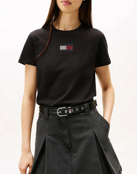 TOMMY JEANS TJW REG PARTY FLAG TEE EXT