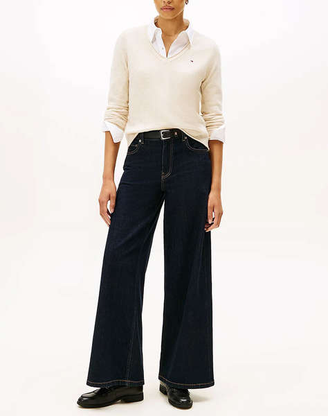 TOMMY HILFIGER SOFT WOOL V-NK SWEATER