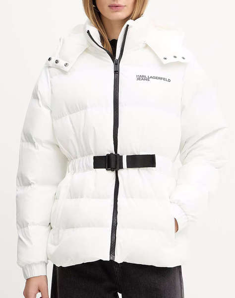 KARL LAGERFELD JEANS KLJ BELTED PUFFER