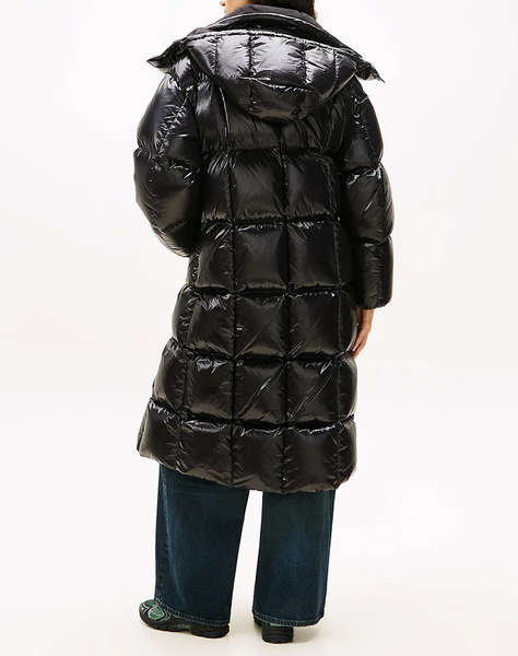 TOMMY JEANS TJW ALASKA GRID SHNY OVS DWN PFR