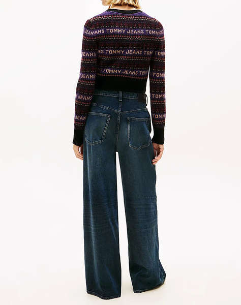 TOMMY JEANS TJW FAIRISLE CARDIGAN