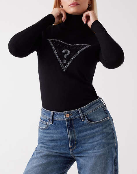 GUESS LS TN MELANIE TRIANGLE LOGO SW ПЛЕТЕНИ ДАМСКИ ДРЕХИ