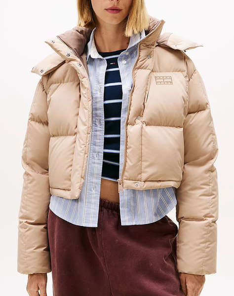 TOMMY JEANS TJW ALASKA GRID CRP DWN JCKT EXT