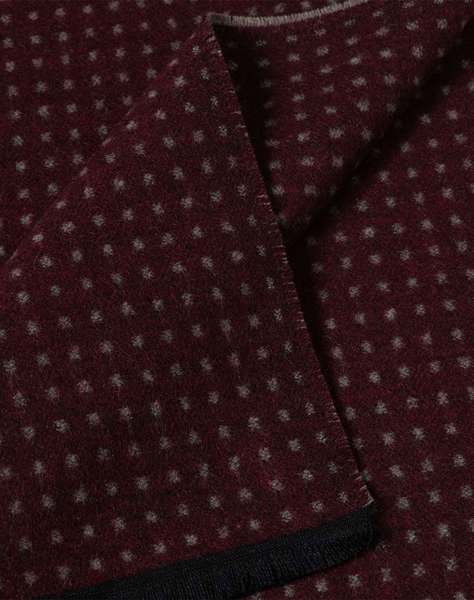 THE BOSTONIANS SCARF DOBBY DOUBLE FACE