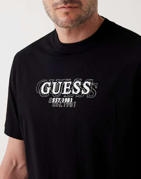 GUESS CN SS SMALL LOGO TEE МЪЖКА ТЕНИСКА
