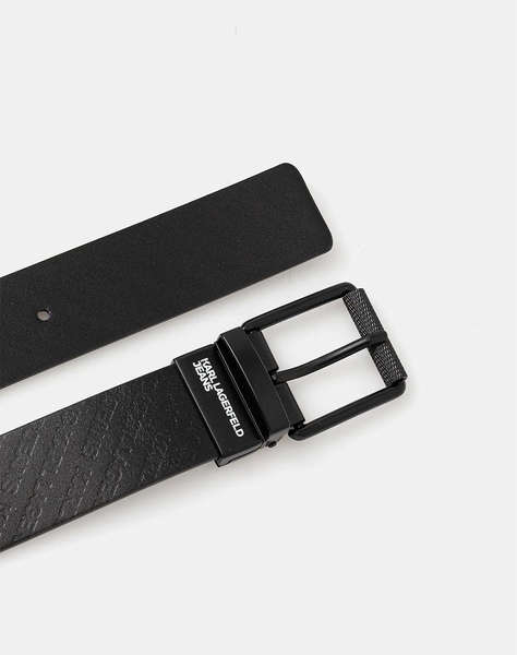 KARL LAGERFELD JEANS KLJ REVERSIBLE DEBOSSED BELT