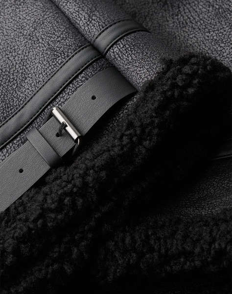 SUPERDRY D2 OVIN FAUX SHEARLING AVIATOR JACKET МЪЖКО ЯКЕ