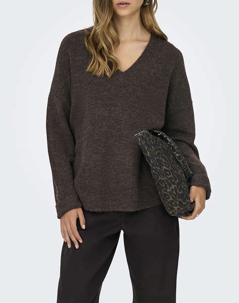 ONLY ONLTALIO LS LONG V-NECK BF KNT