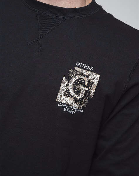GUESS CN LS BIG G LOGO TEE МЪЖКА ТЕНИСКА