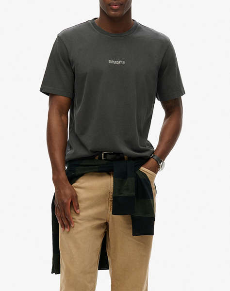 SUPERDRY D1 SDSW MICRO LOGO T SHIRT МЪЖКА ТЕНИСКА