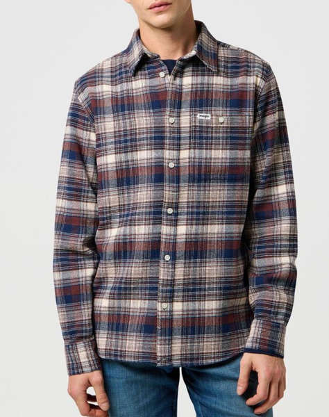 WRANGLER BRUSHED 1 PKT SHIRT