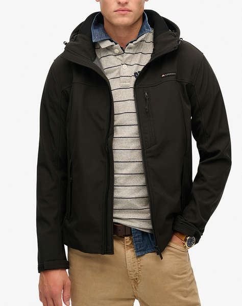 SUPERDRY D1 SDSW HOODED SOFT SHELL TREKKER JKT МЪЖКО ЯКЕ