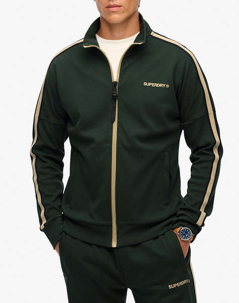 SUPERDRY D2 OVIN TECH CULT LOOSE TRACK TOPМЪЖКИ СУИТШЪРТ