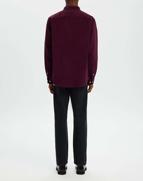 SELECTED SLHREGDANNI CORD BD LS SHIRT NOOS