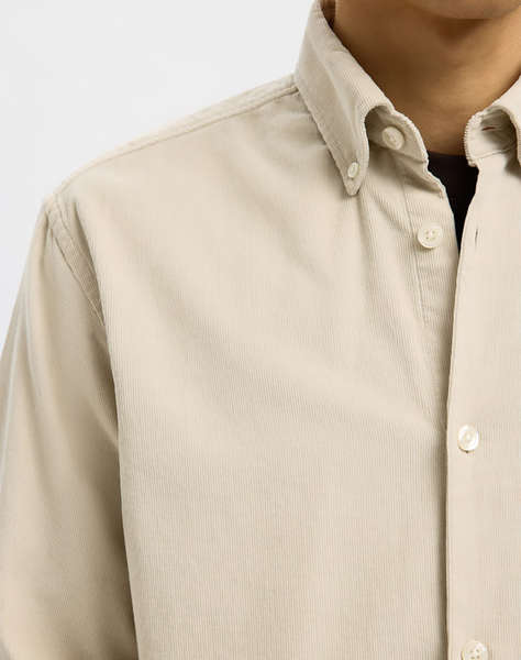 SELECTED SLHREGDANNI CORD BD LS SHIRT NOOS