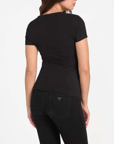 GUESS SS LOGO HOT FIX TEE ДАМСКА БЛУЗА