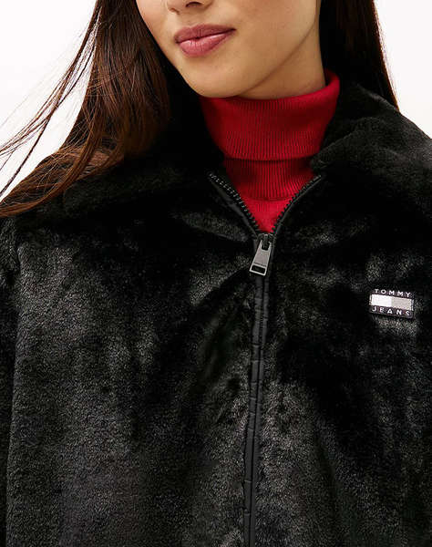 TOMMY JEANS TJW FAUX FUR BOMBER