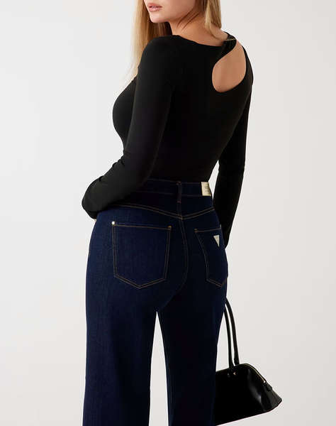 GUESS LS ELEANOR BUCKLE TOP ДАМСКА БЛУЗА