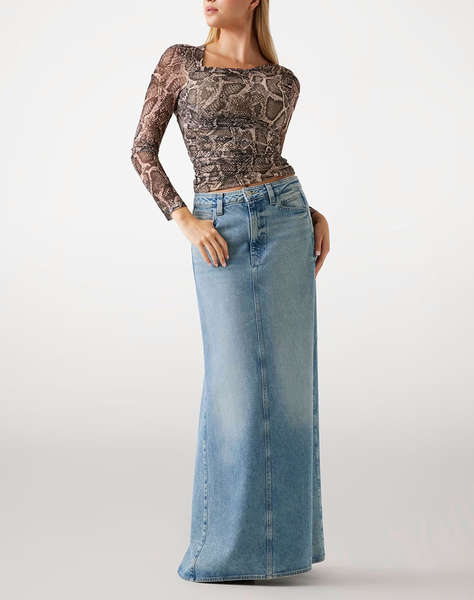 GUESS LS BERNARDETTE TOP ДАМСКА БЛУЗА