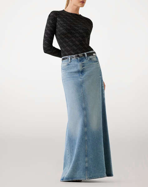 GUESS LS TEODORA LOGO BODY WOMEN''S BODYSUIT