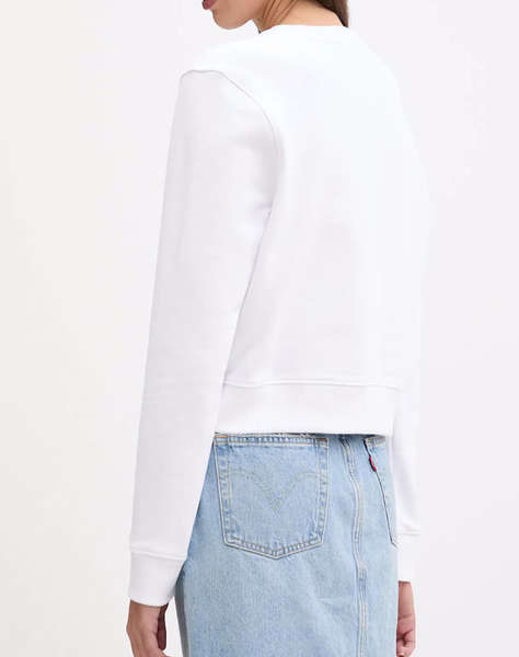 GUESS JEANS GJ CN CROPPED FLOWER SWEAT WOMEN''S SWEATSHIRT