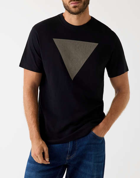 GUESS CN SS TRIANGLE LOGO TEE МЪЖКА ТЕНИСКА