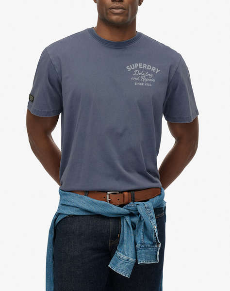 SUPERDRY D1 OVIN TRADE TOOLS OVERSIZED TEE МЪЖКА ТЕНИСКА