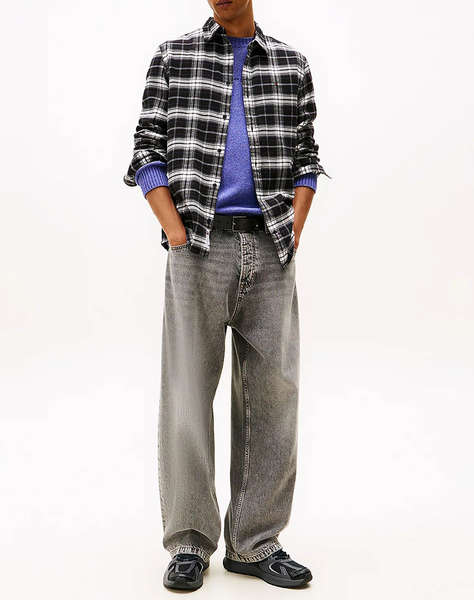 TOMMY JEANS TJM REG FLANNEL CHECK SHIRT EXT