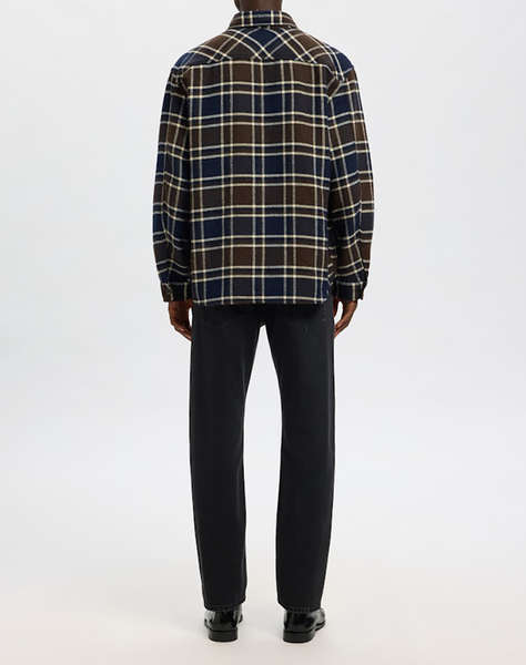 SELECTED SLHRLXPABLO WOOL BLEND OVERSHIRT