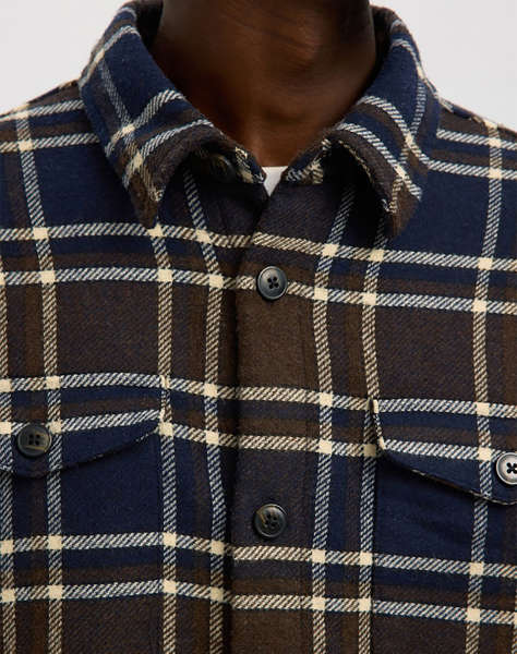 SELECTED SLHRLXPABLO WOOL BLEND OVERSHIRT