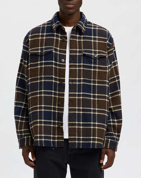 SELECTED SLHRLXPABLO WOOL BLEND OVERSHIRT