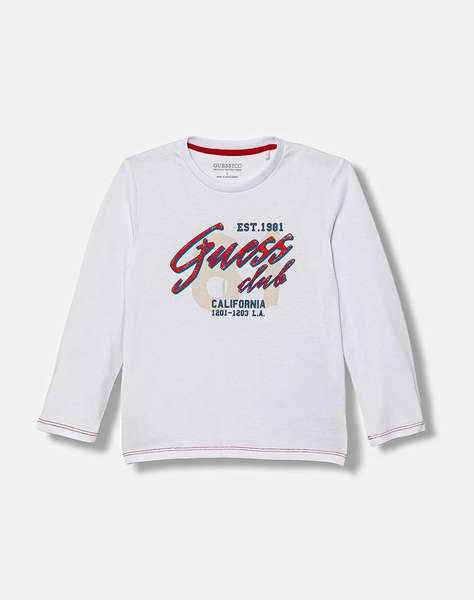 GUESS LS T-SHIRT ДЕТСКА БЛУЗА BOY
